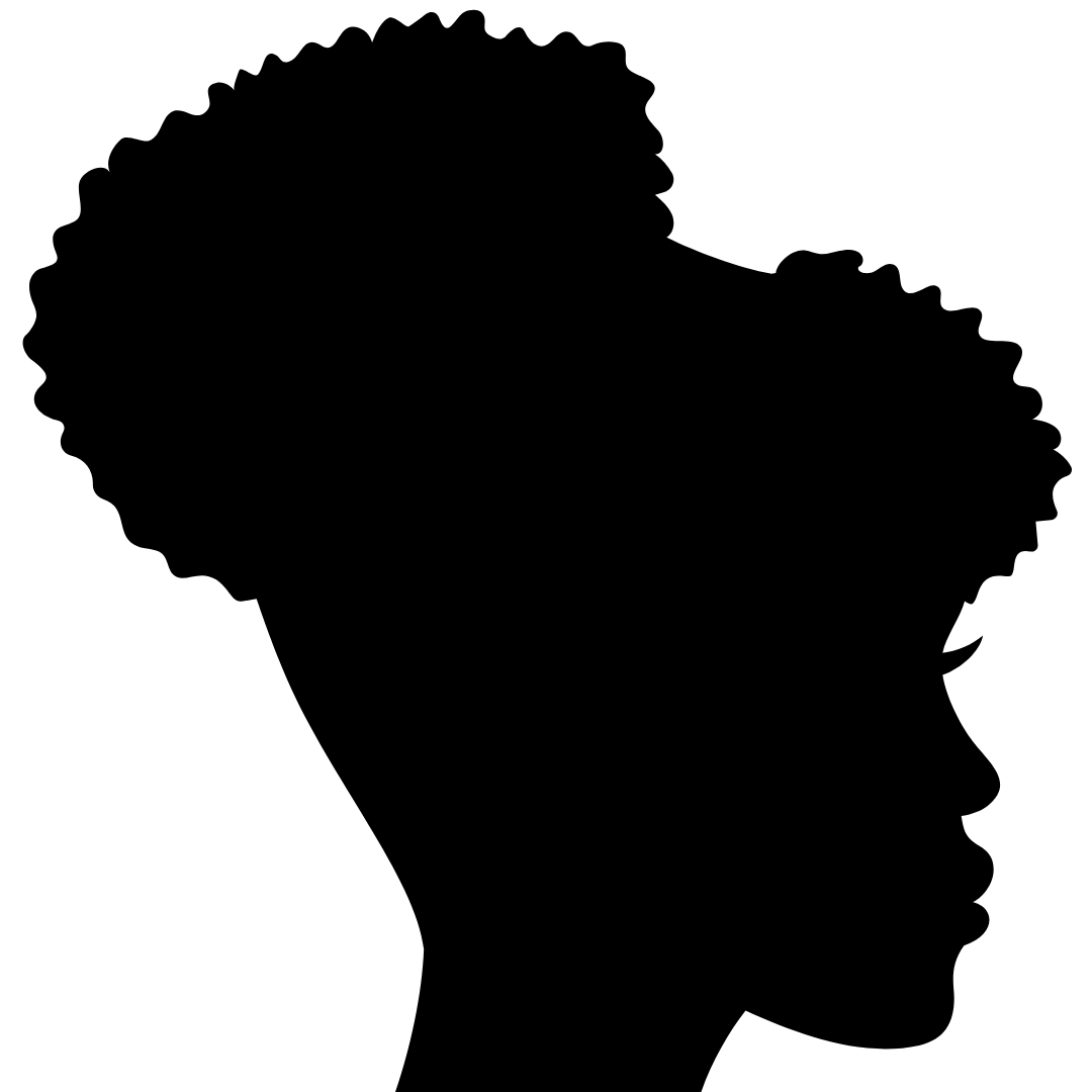 silhouette of a woman