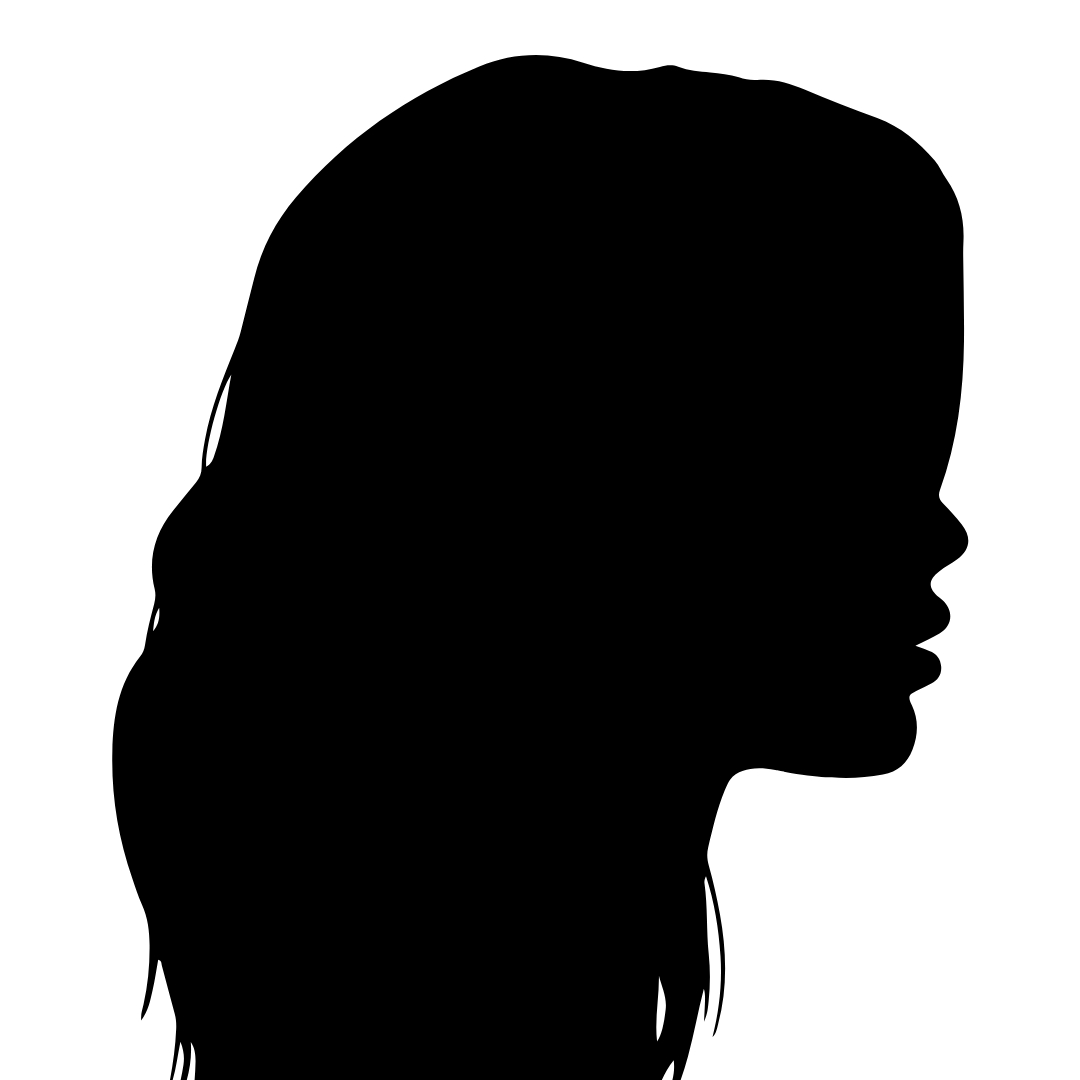 silhouette of a woman